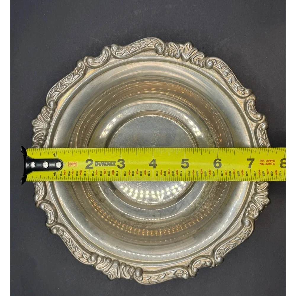 Vintage Sheridan Silverplate Bowl O.P.Y.C. Sportsmanship Award 1982 Engraved